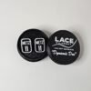 Personalized hockey stick end caps