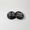 Personalized hockey stick end caps